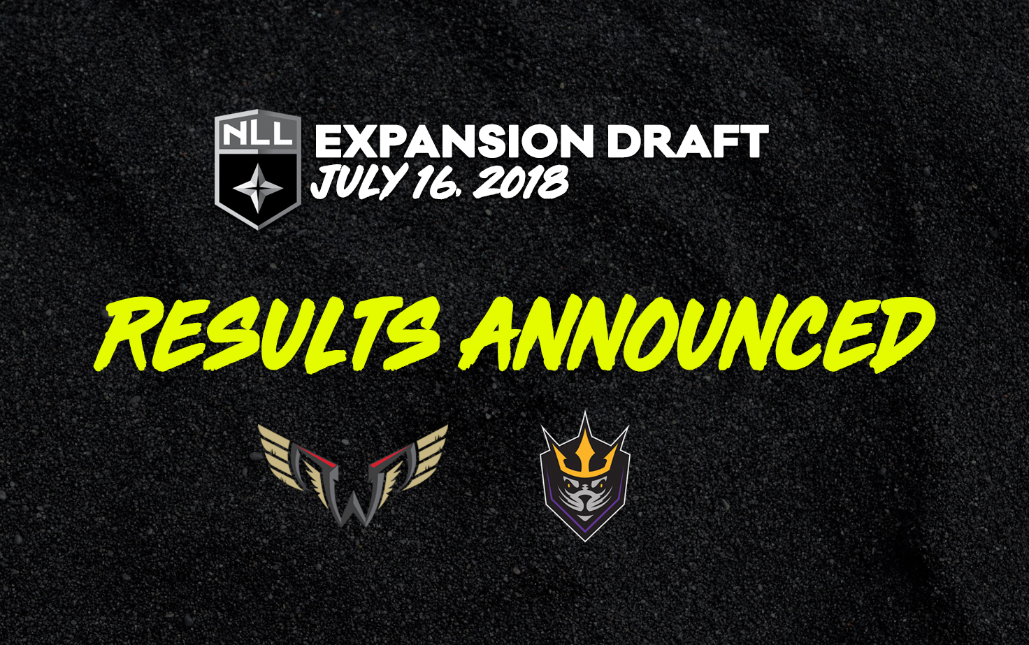 2018 NLL Expansion Draft Results Announced NLL
