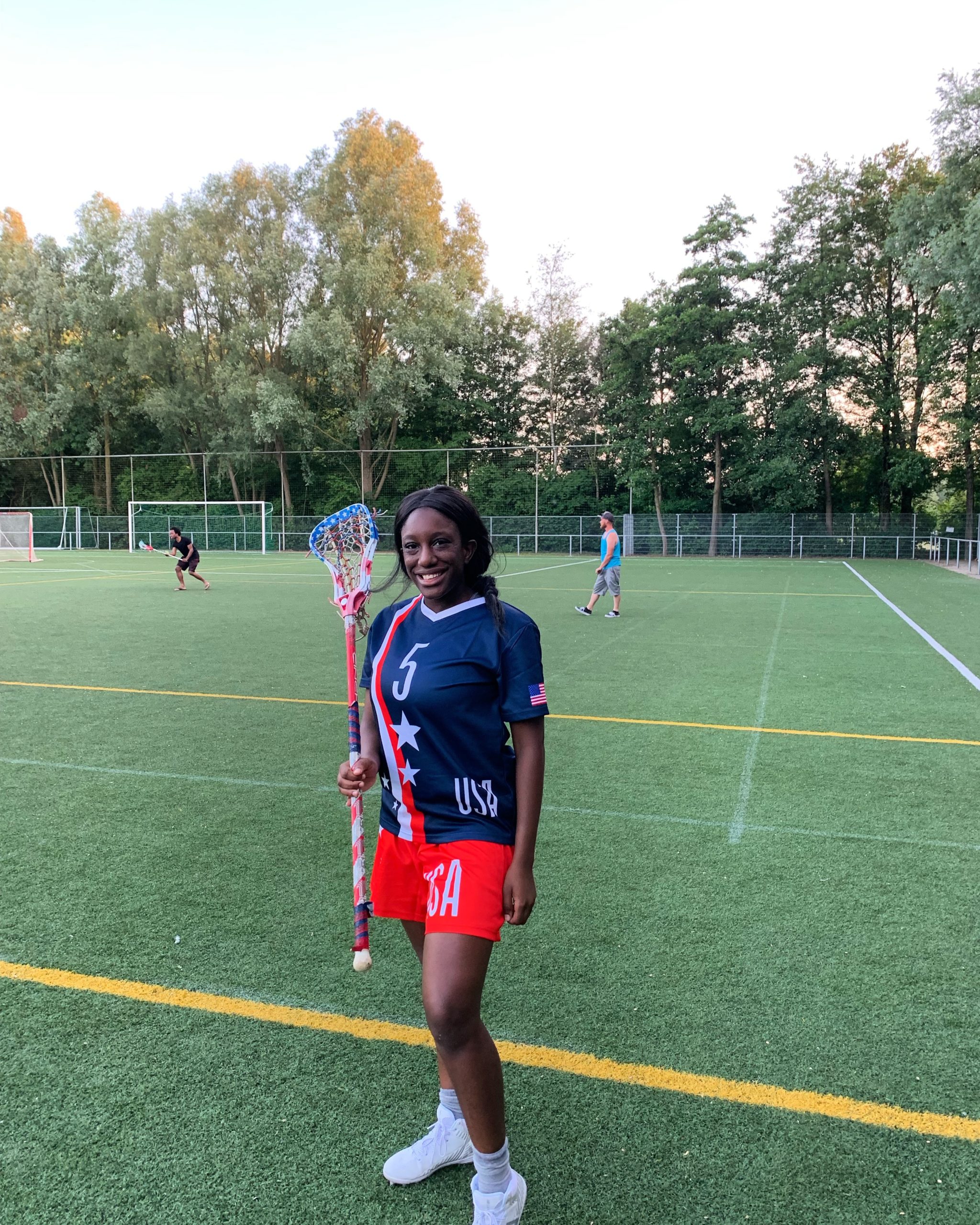 The Warm Up Lacrosse Influencer, Tari Kandemiri NLL