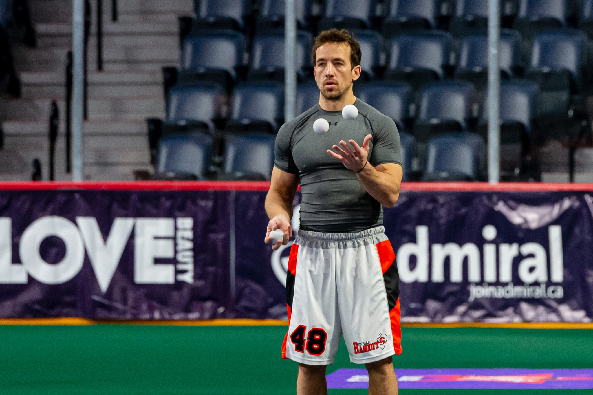 a Professional Lacrosse Player NLL