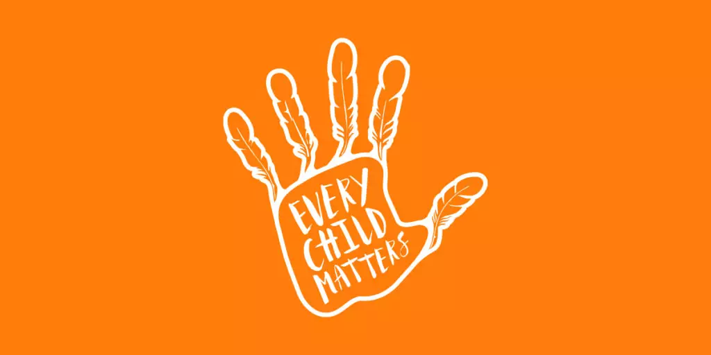 Every Child Matter hand print logo