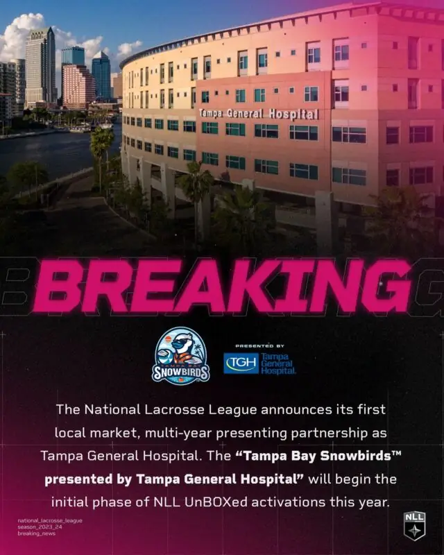 NLL UnBOXed™ will drive the expansion of the league’s current multi-national activation footprint to include approximately 60 North American communities by the 2028 Summer Olympics when Sixes lacrosse returns as a medal sport for the first time since 1908.

Full Release at the Link in our Bio! | #NLLUnBoxed