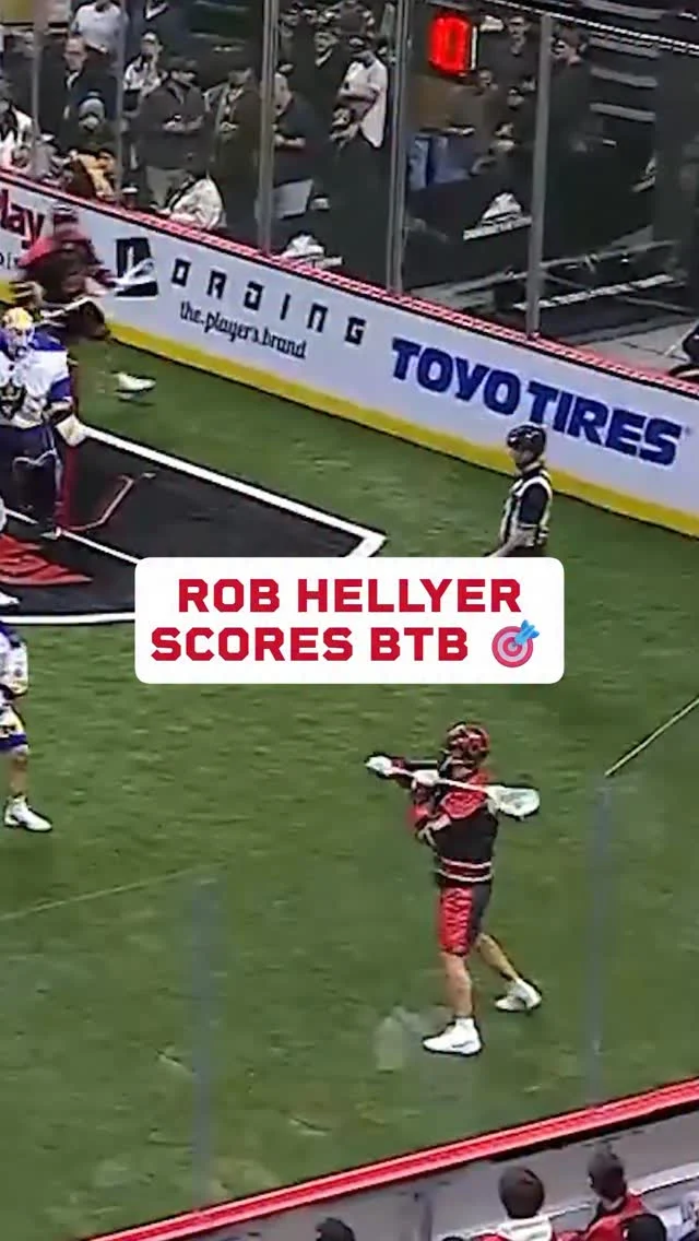 Rob Hellyer scores his first goal as a Black Bear IN STYLE 🔥 👀