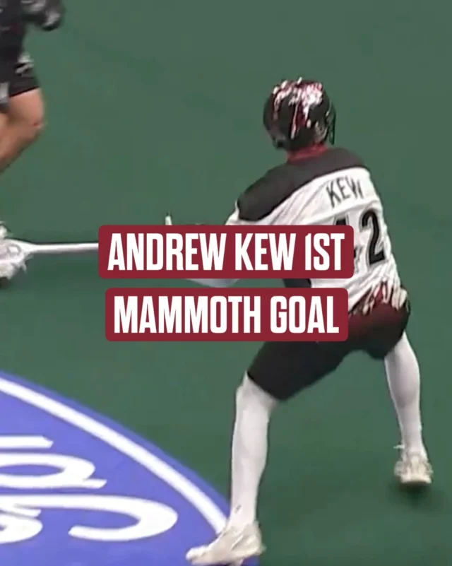 First goal for Andrew Kew as a member of the Mammoth 🦣
