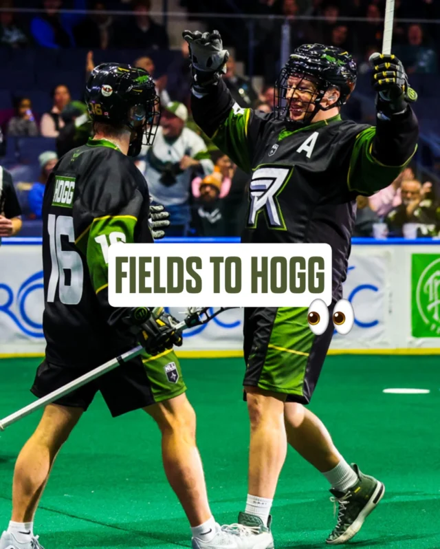 @rocknighthawks offense continuing their 🔥 start to the season in the first half of tonight’s StubHub NLL Faceoff