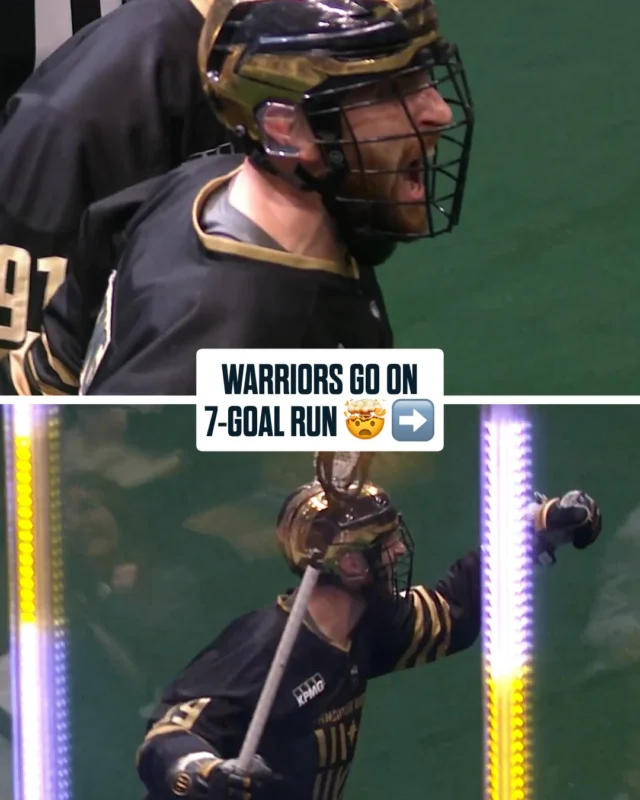 The Warriors rip off seven unanswered against Rochester! 😳