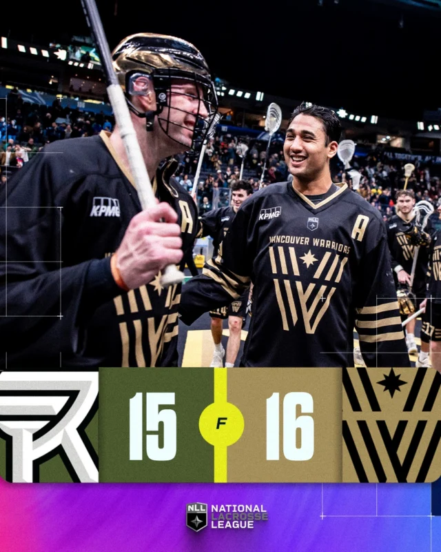 Warriors prevail in a physical battle with Rochester. 💪