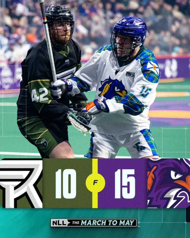 The Halifax Thunderbirds celebrate their 100th game with a WIN