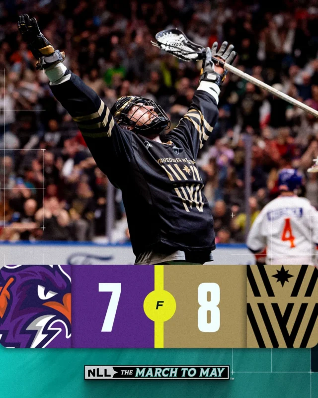 Jesse King’s 4th quarter hat trick pushes @vanwarriors past Halifax 8-7