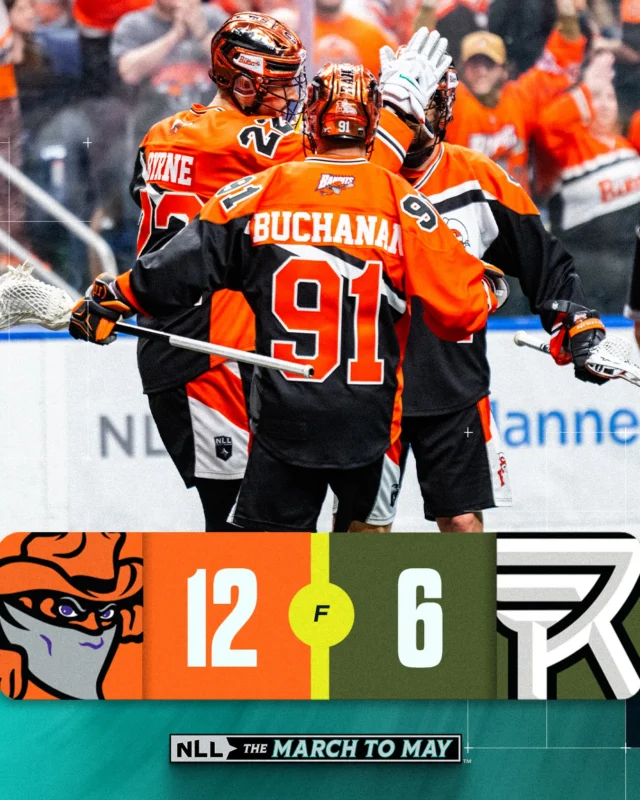 @joshbyrne22 scores 7 points and the @nllbandits win their 7th in a row🔥