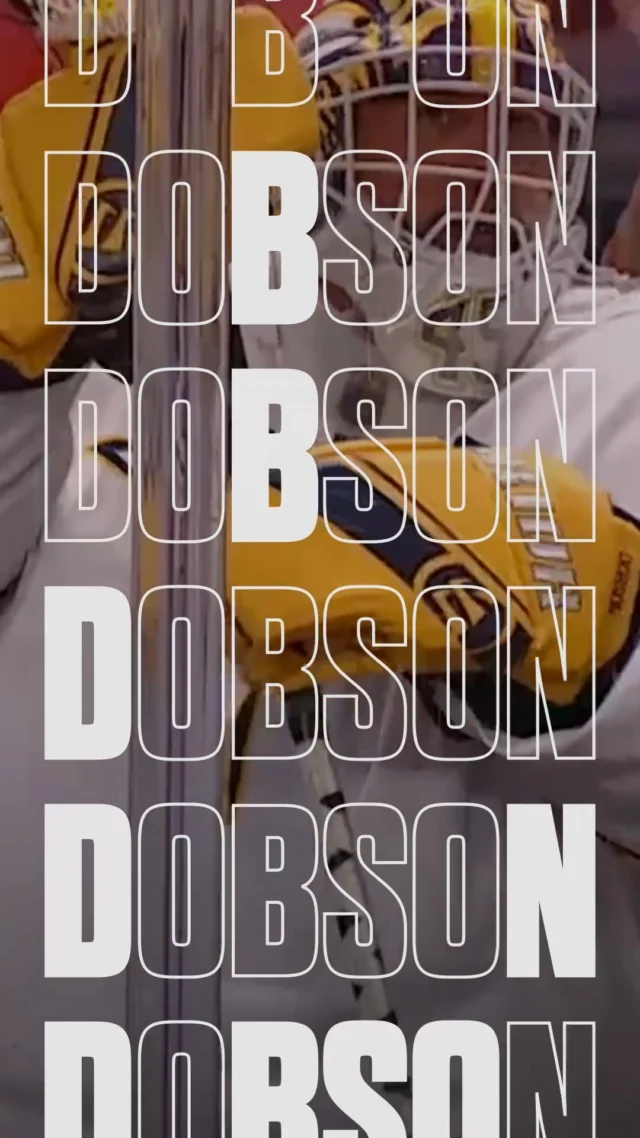 Brett Dobson delivered an all-time season in net. 👏 

Single-season GAA record: 7.86 
Single-season SV% record: .847