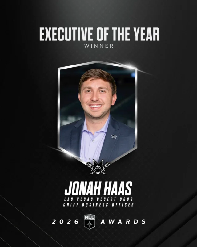 A well-earned honor for Jonah Haas!

Your 2026 Executive of the Year.